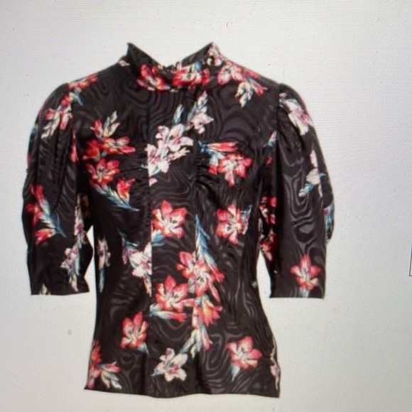 Rebecca Taylor Noha Silk Blouse - Picture 11 of 12